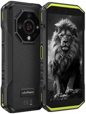 Смартфон Ulefone Armor X32 6+128 Vivid Green/5.65” 90Hz 1440x720/MTK G91/4G/And14/48+20Infra+2/16MP/5500mAh