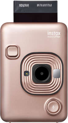 Цифровая фотокамера моментальной печати FujiFilm INSTAX.Mini Liplay Blush Gold
