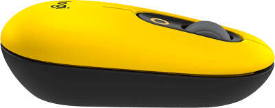 Мышь беспроводная Logitech Pop Mouse - Blast Yellow USB (910-006546)