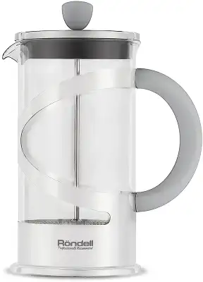 Френч-пресс Rondell Crystal Grey RDS-840 1л серый