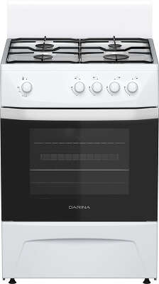 Плита Газовая Darina C 1001 W белый/черный (без крышки) реш.сталь