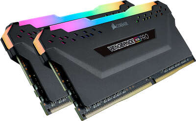 Набор памяти DDR4 DIMM 2x16Gb DDR3333 Corsair Vengeance RGB PRO (CMW32GX4M2C3333C16)