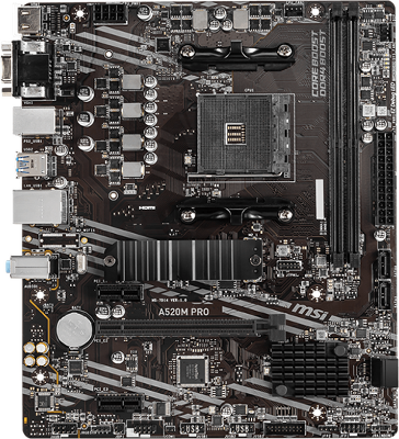 Материнская плата MSI A520M PRO