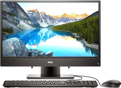 Моноблок Dell Inspiron 3277 21.5" FHD i3-7130U/4/1000/WF/BT/Cam/Kb+Mouse/W10Pro,черный