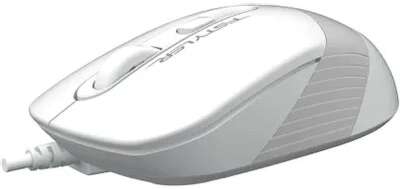 Мышь компьютерная A4Tech Fstyler FM10S белый/серый 1600dpi/USB/4but