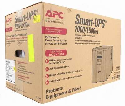 ИБП APC Chinese version Smart-UPS, 1500VA, 980W, IEC, USB, черный