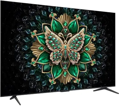 Телевизор LED TCL 55" 55C6K Mini LED QD Mini LED Frameless черный 4K Ultra HD 144Hz MEMC DVB-T DVB-T2 DVB-C DVB-S DVB-S2 USB WiFi Smart TV (RUS)