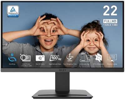 MSI PRO 21.5" MP223 E2  {VA 1920x1080 100Hz 1ms  250cd HDMI DipsplayPort VESA} [9S6-3PB9CH-026]