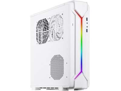 Корпус SilverStone Raven RVZ03W-ARGB, белый, mini-ITX, Без БП (SST-RVZ03W-ARGB)