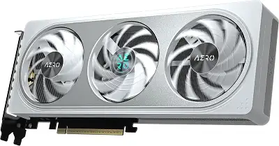 Видеокарта Gigabyte PCI-E 5.0 GV-N506TAERO OC-8GD 1.0 NVIDIA GeForce RTX 5060TI 8Gb 128bit GDDR7 2647/28000 HDMIx1 DPx3 HDCP Ret