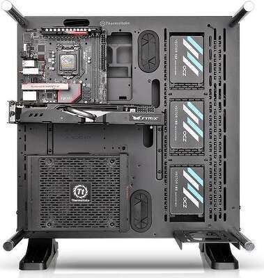 Корпус Thermaltake Core P3 TG, черный, ATX, Без БП (CA-1G4-00M1WN-06)