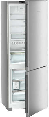 Холодильники LIEBHERR/ Plus, EasyFresh, МК NoFrost, 3 контейнера МК, в. 201,5 см, ш. 75 см, г. 67.5 см, класс ЭЭ A++, внутренние ручки, цвет Steel Finish,,полезный объём: 474 л (346 л + 128 л)