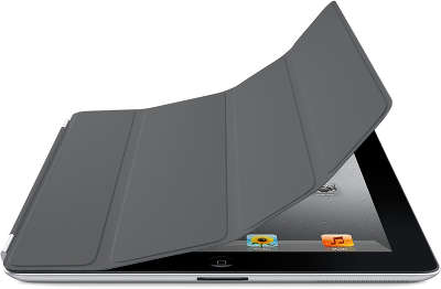 Полиуретановый чехол Apple Smart Cover для iPad 2/3/4, Dark Gray [MD306]