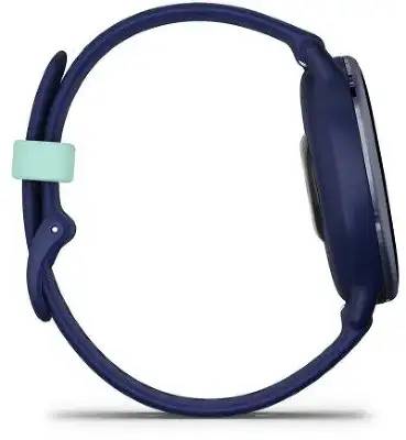 Garmin Vivoactive 5 - Metallic Navy Спортивные часы 010-02862-12 Синие с металлически-синим безелем и силиконовым ремешком