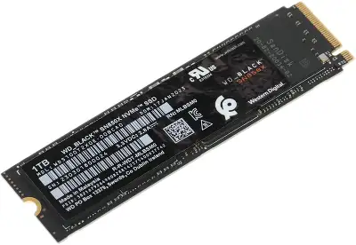 Твердотельный накопитель NVMe 1Tb [WDS100T2X0E] (SSD) Western Digital Black SN850X