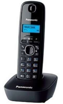 Panasonic KX-TG1611RUH (серый) {АОН, Caller ID,12 мелодий звонка,подсветка дисплея,поиск трубки}