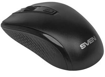 Беспроводная мышь Sven RX-220W чёрная (3+1кл. 800-1600DPI, блист)