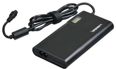 Блок питания Ippon SD90U автоматический 90W 15V-19.5V 11-коннект. 4.5A 2.1A от бытовой электросети LСD индикатор