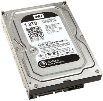 Жёсткий диск SATA-3 1TB [WD1003FZEX] WD Black, 7200rpm, 64MB Cache