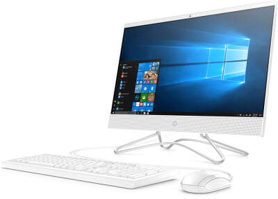 Моноблок HP 200 G4 All-in-One 21.5" FHD i3-10110U/8/1000/Multi/WF/BT/Cam/Kb+Mouse/W10Pro,белый (9US64EA)