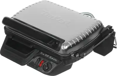 Электрогриль Tefal GC306012 2000Вт серебристый/черный