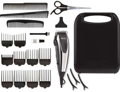 Триммер Wahl HomePro Clipper серебристый/черный (насадок в компл:10шт)