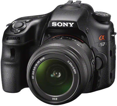 Цифровая фотокамера Sony Alpha SLTA57Y Double Kit (18-55 мм + 55-200 мм)