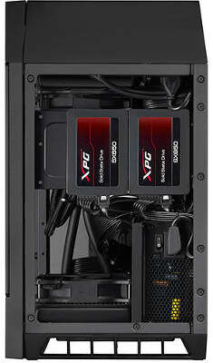 Корпус SilverStone LD03-AF, черный, mini-ITX, Без БП (SST-LD03B-AF)