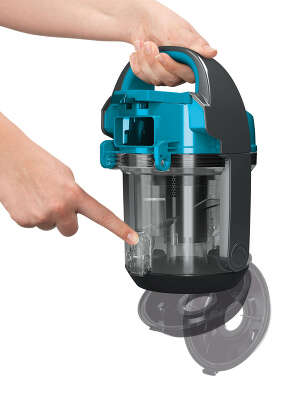 Пылесос Bosch BGS05A221, синий