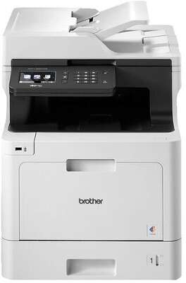 Brother MFC-L8690CDW МФУ, A4, цвет., 31стр/мин, 512Мб, дуплекс, ADF50,GigaLAN, WiFi, USB (старт.картр.3000/1800стр) (MFCL8690CDWR1/MFCL8690CDWG1)