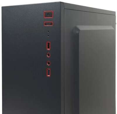 Корпус Eurocase Filum S20, черный, ATX, Без БП (Filum S20)
