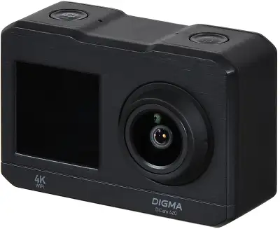 Экшн-камера Digma DiCam 420 черный