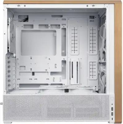 Корпус Lian-Li Lancool 217 белый без БП ATX 7x120mm 3x140mm 2xUSB3.0 audio bott PSU