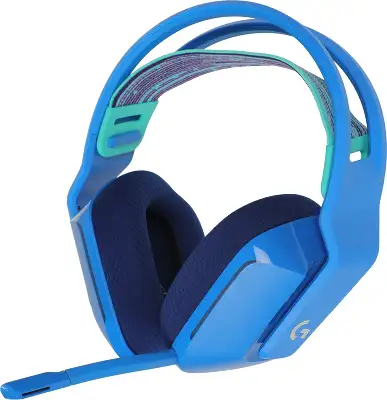Наушники с микрофоном Logitech G733 Lightspeed синий накладные Radio оголовье (981-000945)