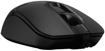 Мышь проводная A4Tech Fstyler FM12S black (оптическая (1200dpi) silent USB 3but) (FM12S BLACK)
