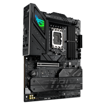 Материнская плата ASUS ROG STRIX B860-F GAMING WIFI, LGA1851, B860, 4*DDR5, 4*SATA, 4*M.2, 7*USB 3.2, Type-C, 2*PCIx16, DP+HDMI, ATX; 90MB1JG0-M0EAY0
