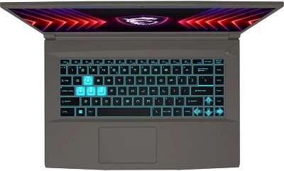 Ноутбук MSI Thin 15 B12UCX-3061XRU Intel Core i7-12650H/16Gb/SSD512Gb/RTX2050 4Gb/15.6"/IPS/FHD/1920x1080/144Hz/NoOS/Cosmos Gray (9S7-16R831-3061)