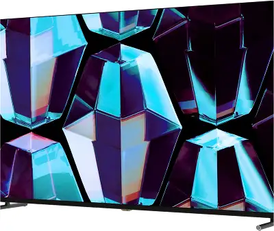 Телевизор QLED Sber 50" SDX-50UQ5234 Салют ТВ Frameless черный 4K Ultra HD 60Hz DVB-T DVB-T2 DVB-C DVB-S DVB-S2 USB WiFi Smart TV (RUS)