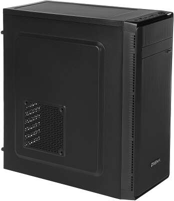 Корпус Digma DC-ATX100-U2, черный, ATX, Без БП (DC-ATX100-U2)