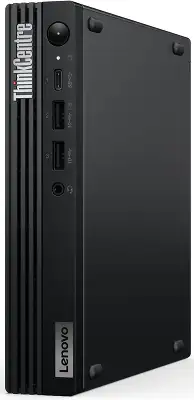 Неттоп Lenovo ThinkCentre Tiny M70q-5 slim i7 14700T (1.3) 16Gb SSD512Gb UHDG 770 Windows 11 Pro 64 GbitEth WiFi BT 135W kb мышь клавиатура черный (12TD0041UM)