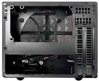 Корпус SilverStone SG13, черный, Mini-ITX, Без БП (SST-SG13B)