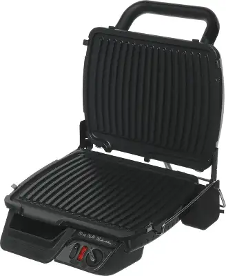 Электрогриль Tefal GC306012 2000Вт серебристый/черный