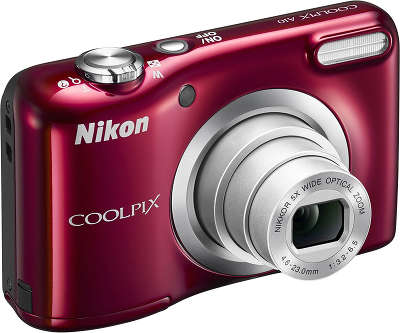 Цифровая фотокамера Nikon COOLPIX A10 Red