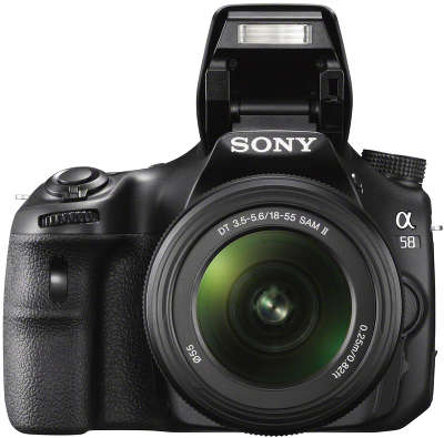 Цифровая фотокамера Sony Alpha SLT-A58 Kit (18-55 мм F3.5-5.6)