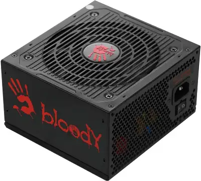 Блок питания Bloody ATX 850W BD-PS850G 80+ gold (20+4pin) APFC 120mm fan 12xSATA Cab Manag RTL