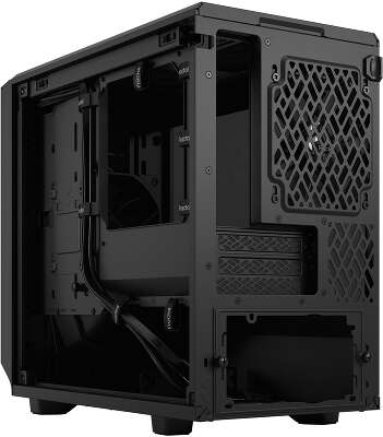 Корпус Fractal Design Meshify 2 Nano Black TG Dark Tint, черный, Mini-ITX, Без БП (FD-C-MES2N-01)
