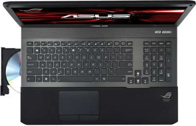 Ноутбук ASUS G75VW 17.3" FHD/ i7 3610QM/8/ 2x500/GTX670 3Gb/ BD-C/ WF/3G/BT/CAM/ W7HP