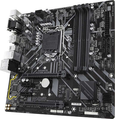 Материнская плата microATX LGA1151 GIGABYTE H370M DS3H