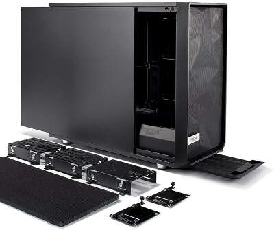 Корпус Fractal Design Meshify S2 Solid, черный, ATX, Без БП (FD-CA-MESH-S2-BKO)