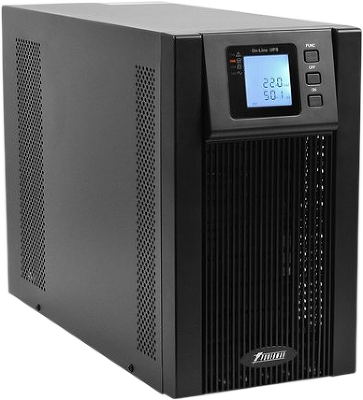 ИБП POWERMAN Online 3000 plus, LCD, двойного преобразования, 3000ВА, 2700Вт, 2 евророзетки с резервным питанием, USB, RS232, слот SNMP, разъем EPO, внешний блок батарей (в комплект не входит), 191 х 460 х 337 мм., 11 кг./ UPS POWERMAN Online 3000 plus, LC